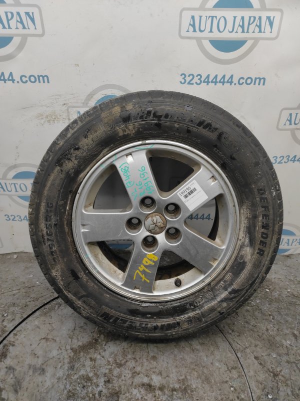 Диск R16 MITSUBISHI OUTLANDER XL 05-13 2007 Внедорожник 3.0 6B31 MN184277 Б/У