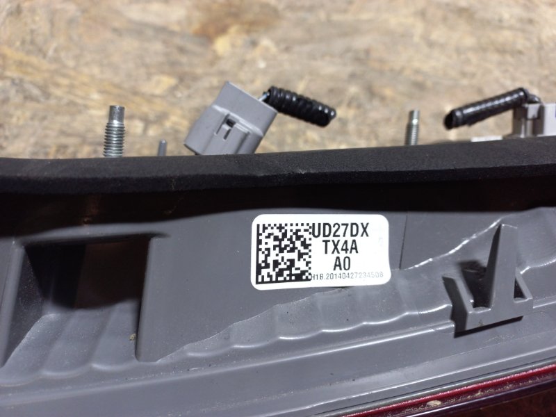 Фонарь внутренний задний левый RDX 12-19 2014 Внедорожник 3.5