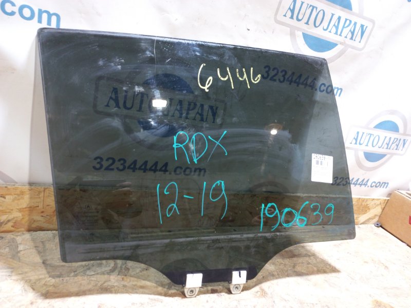 Стекло двери заднее правое ACURA RDX 12-19 2014 Внедорожник 3.5 J35Z2 73400-TX4-A00 Б/У