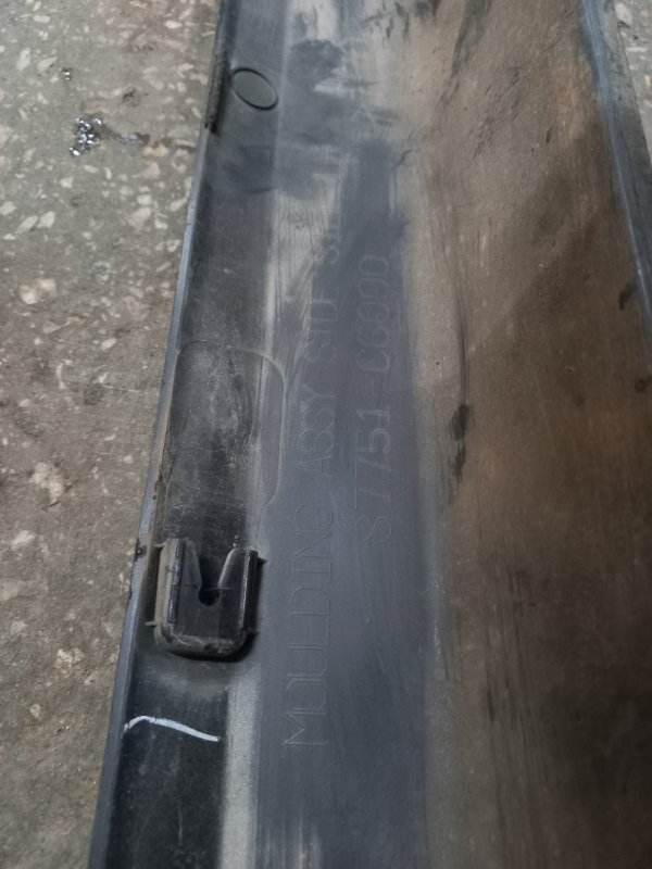 Накладка порога наружная левая SORENTO UM 14- Внедорожник