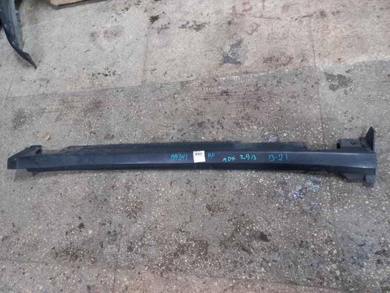 Накладка порога наружная правая ACURA MDX (YD3) 13-21 2013 Внедорожник 3.5 71800-TZ5-A00 Б/У