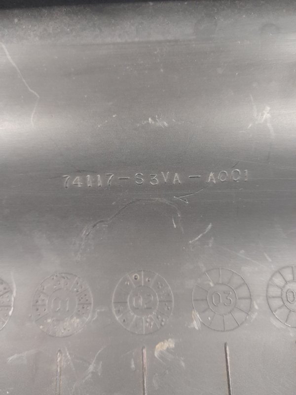 Накладка замка капота MDX (YD1) 00-06 2003 Внедорожник 3.5 J35A5