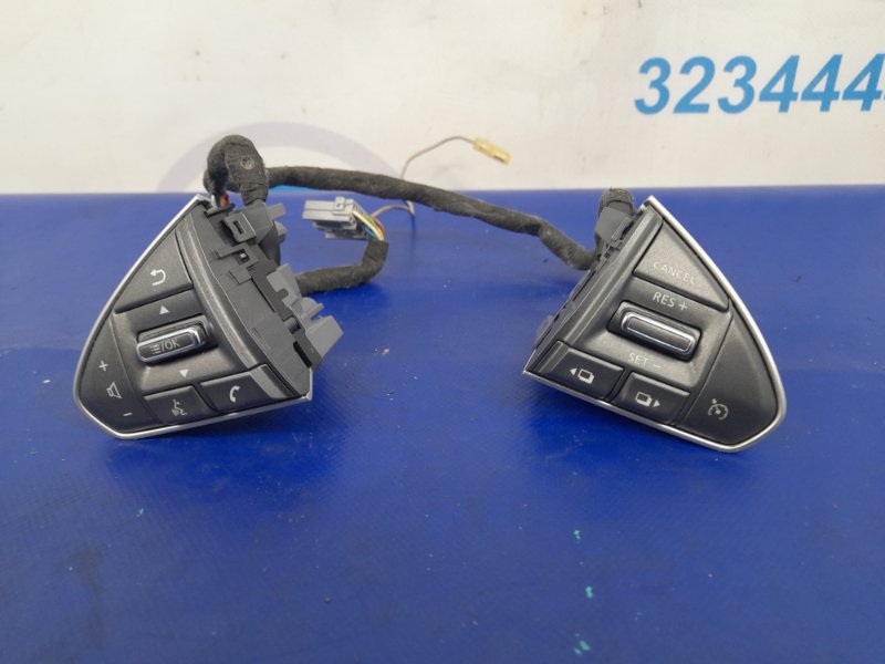 Кнопки на руль INFINITI Q50 15-20 2017 Седан 3.0 VR30DDTT Б/У