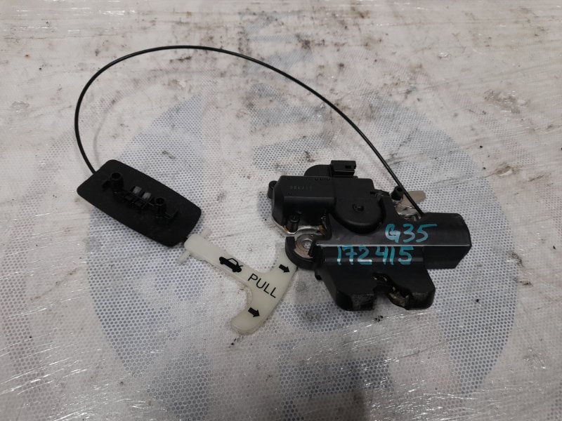 Замок крышки багажника INFINITI G25/G35/G37/Q40 06-14 84631-JK600 Б/У