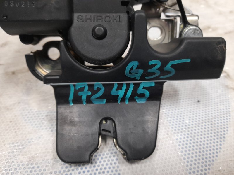 Замок крышки багажника G25/G35/G37/Q40 06-14