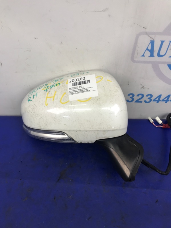 Запчасть зеркало правое TOYOTA PRIUS - 30 09-17 87910-47190 Б/У Зеркало правое TOYOTA PRIUS - 30 09-17 87910-47190 Б/У