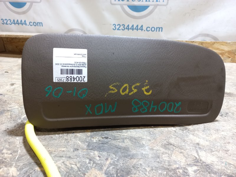 Подушка безопасности пассажира ACURA MDX (YD1) 00-06 2003 Внедорожник 3.5 J35A5 06780-S3V-A21ZB Б/У