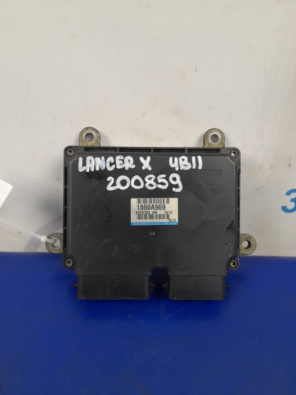 Блок управления двигателем MITSUBISHI LANCER X 10 07-15 2.0 4B11 1860A969 Б/У