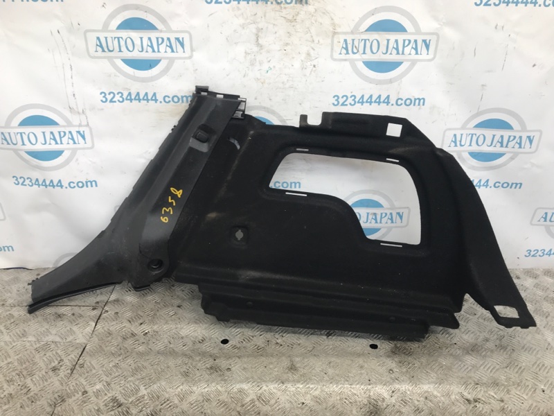 Обшивка багажника правая INFINITI QX30 16-20 2017 Внедорожник 2.0 20PET 84952-5DA0A Б/У