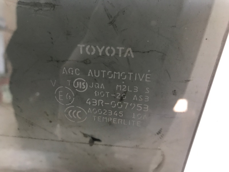 Стекло двери заднее правое RAV4 05-12 2010 Внедорожник 2.0 1AZ-FSE