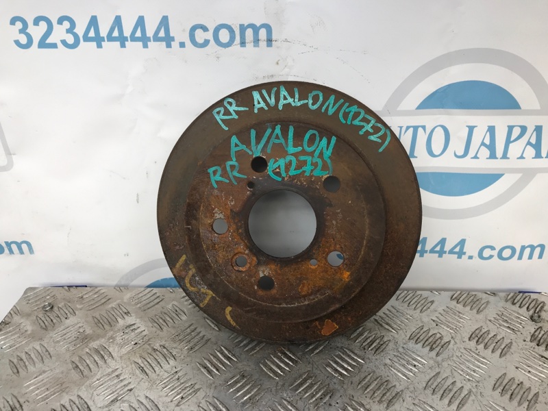 Тормозной диск задний TOYOTA AVALON 05-12 2006 GSX30 3.5 2GR-FE 42431-06050 Б/У