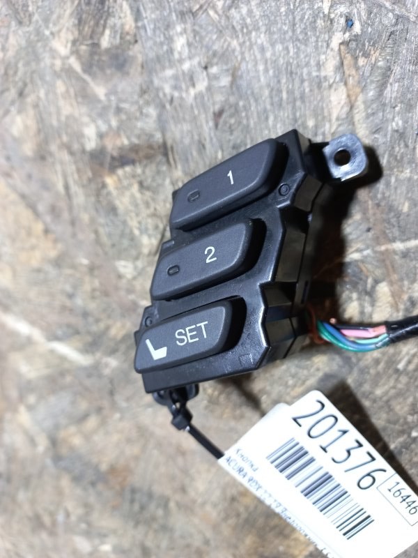 Блок кнопок памяти сидений передний левый RDX 12-19 2014 Внедорожник 3.5 J35Z2