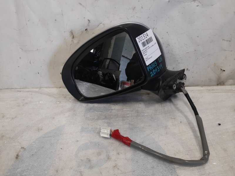 Зеркало левое TOYOTA PRIUS - 30 09-17 2010 Хэтчбек 1.8 2ZR-FXE 87940-47190 Б/У