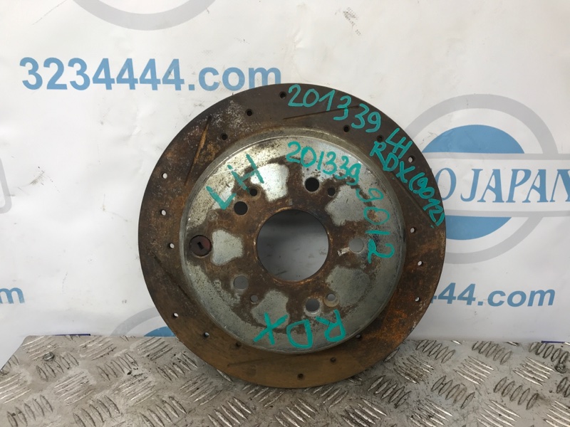 Тормозной диск задний ACURA RDX 06-12 2007 Внедорожник 2.3 42510-STK-A00 Б/У