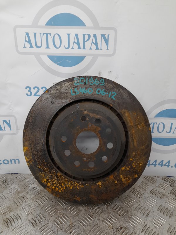 Запчасть тормозной диск передний LEXUS LS460 06-12 43512-0W080 Б/У Тормозной диск передний LEXUS LS460 06-12 43512-0W080 Б/У
