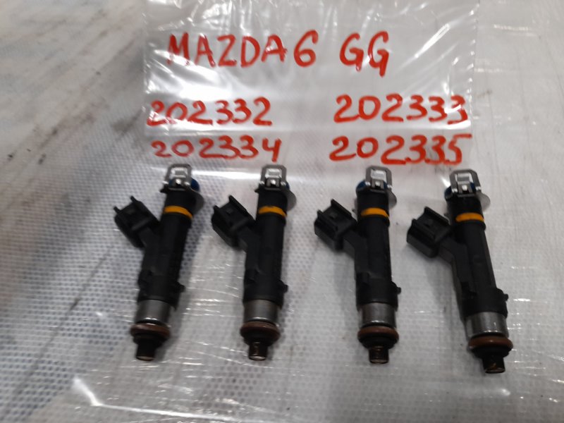 Форсунка топливная 6 GG 02-07 2007 Седан 2.0 LF95