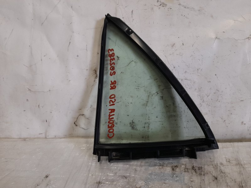 Стекло двери глухое заднее правое TOYOTA COROLLA 150 06-13 Седан 1.8 2ZR-FE