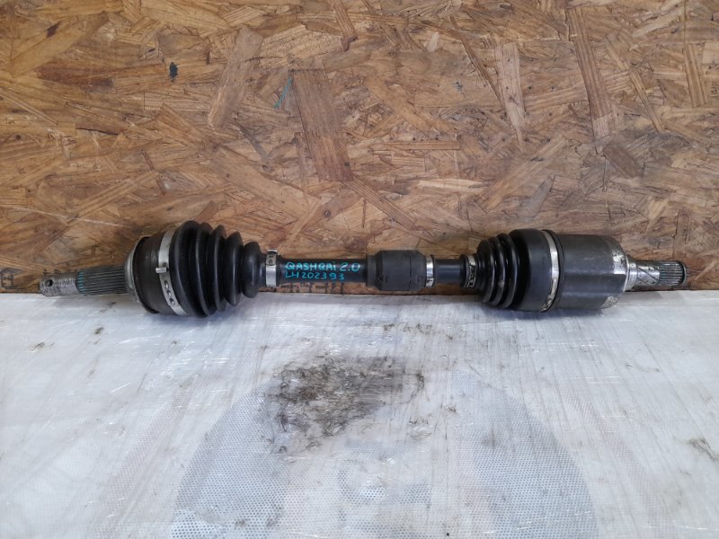 Привод передний левый NISSAN QASHQAI 07-14 2012 Внедорожник 2.0 MR20DE 39101-JD22B Б/У