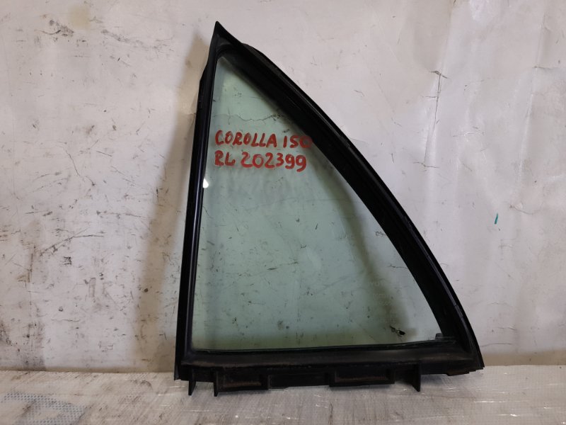 Запчасть стекло двери глухое заднее левое TOYOTA COROLLA 150 06-13 2009 Седан 1.8 2ZR-FE 68124-02210 Б/У Стекло двери глухое заднее левое TOYOTA COROLLA 150 06-13 2009 Седан 1.8 2ZR-FE 68124-02210 Б/У