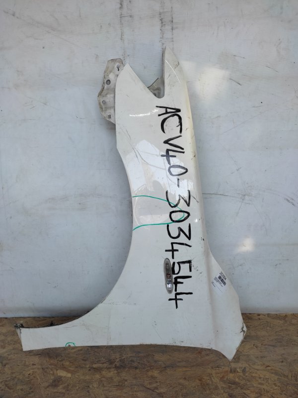 Запчасть крыло переднее переднее левое TOYOTA CAMRY 40 06-11 ACV40 53802-33160 Б/У Крыло переднее переднее левое TOYOTA CAMRY 40 06-11 ACV40 53802-33160 Б/У