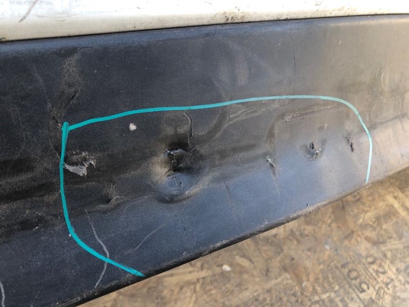 Бампер задний MDX (YD3) 13-21 2014 Внедорожник