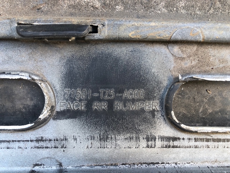 Бампер задний MDX (YD3) 13-21 2014 Внедорожник