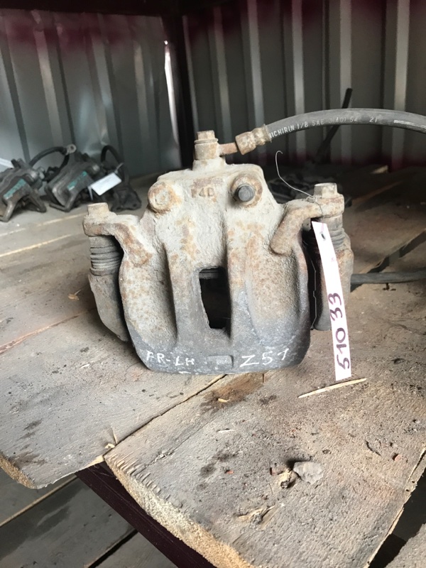 Запчасть суппорт тормозной передний левый NISSAN MURANO Z50 02-07 41011-CA005 Б/У Суппорт тормозной передний левый NISSAN MURANO Z50 02-07 41011-CA005 Б/У