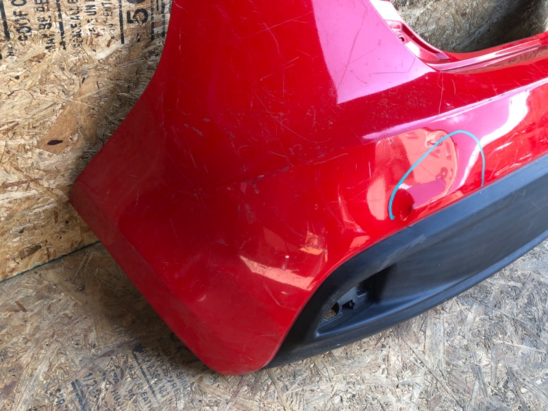 Бампер задний MAZDA 2 DE 07-15 Хетчбек 1.3