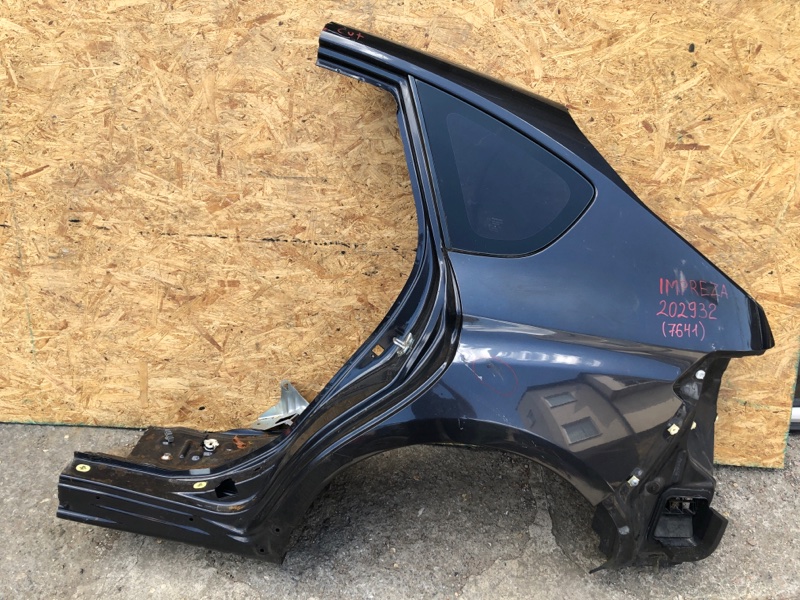 Запчасть четверть кузова задняя задний левый SUBARU IMPREZA WRX 10-14 GH 2014 Хетчбек 2.5 EJ255 51439FG0919P Б/У Четверть кузова задняя задний левый SUBARU IMPREZA WRX 10-14 GH 2014 Хетчбек 2.5 EJ255 51439FG0919P Б/У