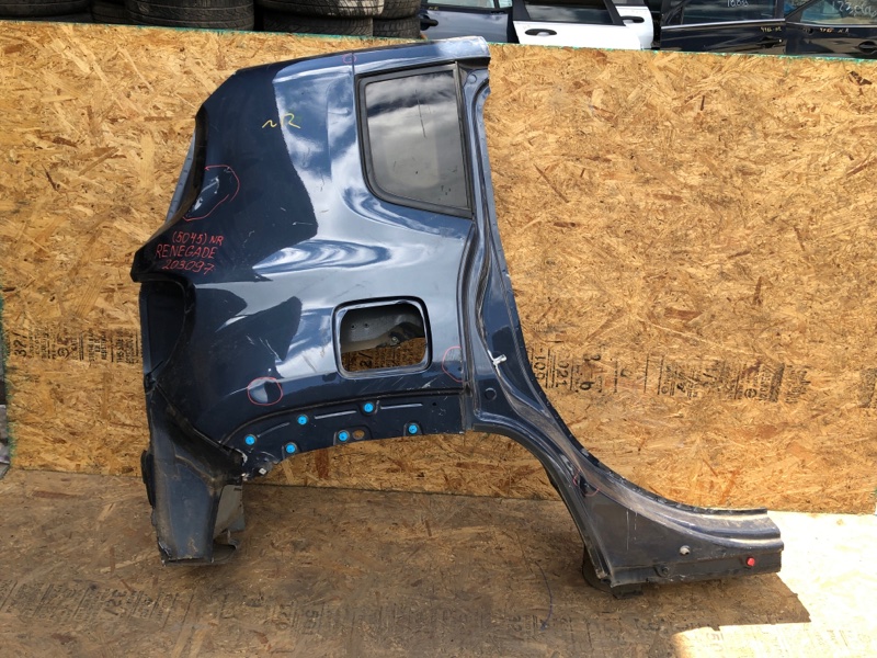 Четверть кузова задняя задний правый JEEP RENEGADE (BU) 14- 2020 Wagon 2.4L I4 ZERO EVAP M-AIR 68263222AA Б/У