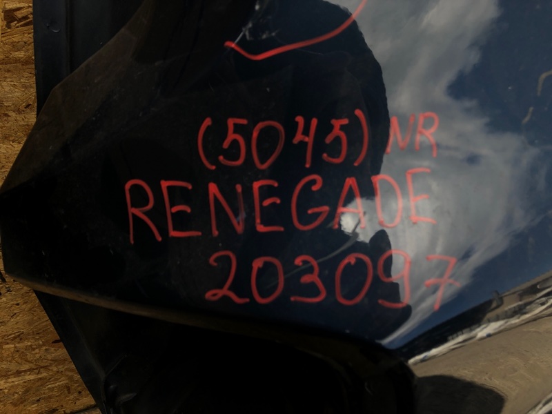Четверть кузова задняя задний правый RENEGADE (BU) 14- 2020 Wagon 2.4L I4 ZERO EVAP M-AIR