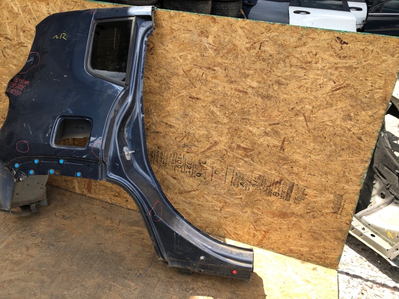 Четверть кузова задняя задний правый RENEGADE (BU) 14- 2020 Wagon 2.4L I4 ZERO EVAP M-AIR
