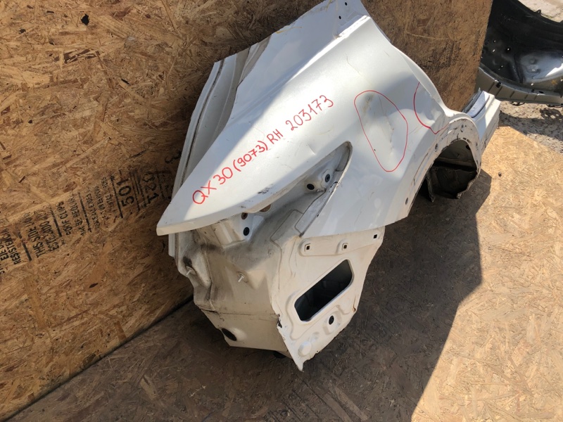 Четверть кузова задняя задний правый QX30 16-20 2019 Внедорожник 2.0 20PET