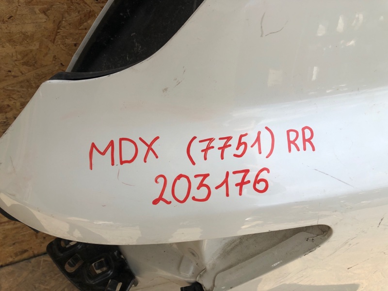 Четверть кузова задняя задний правый MDX (YD3) 13-21 2015 Внедорожник 3.5