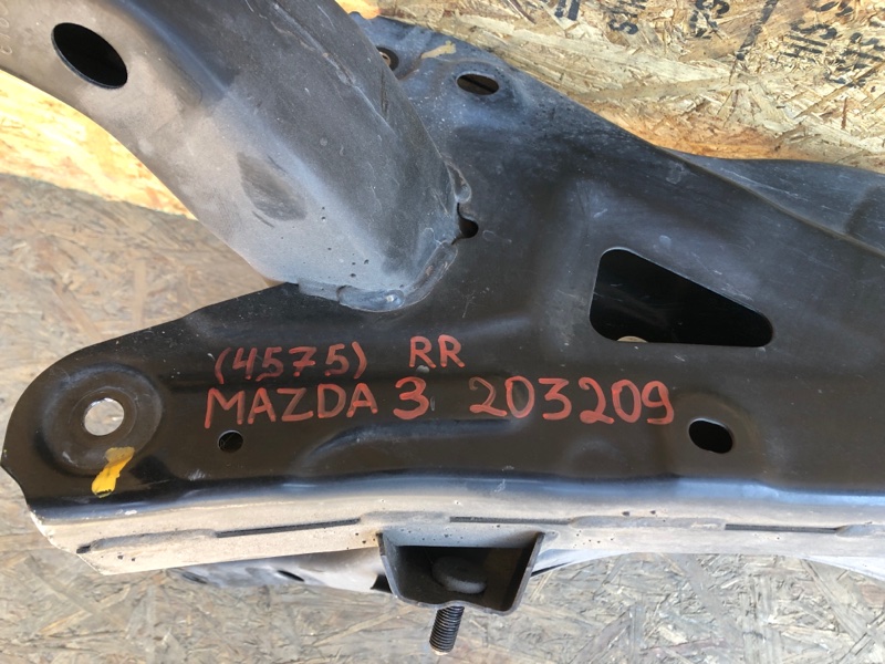 Балка задней подвески задняя 3 BM 13-19 2016 Седан 2.0L 4