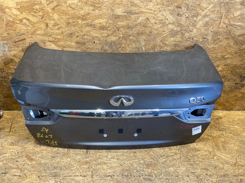 Крышка багажника задняя INFINITI Q50 20- 2021 Седан 3.0 VR30DDTT H430M-6HHMA Б/У