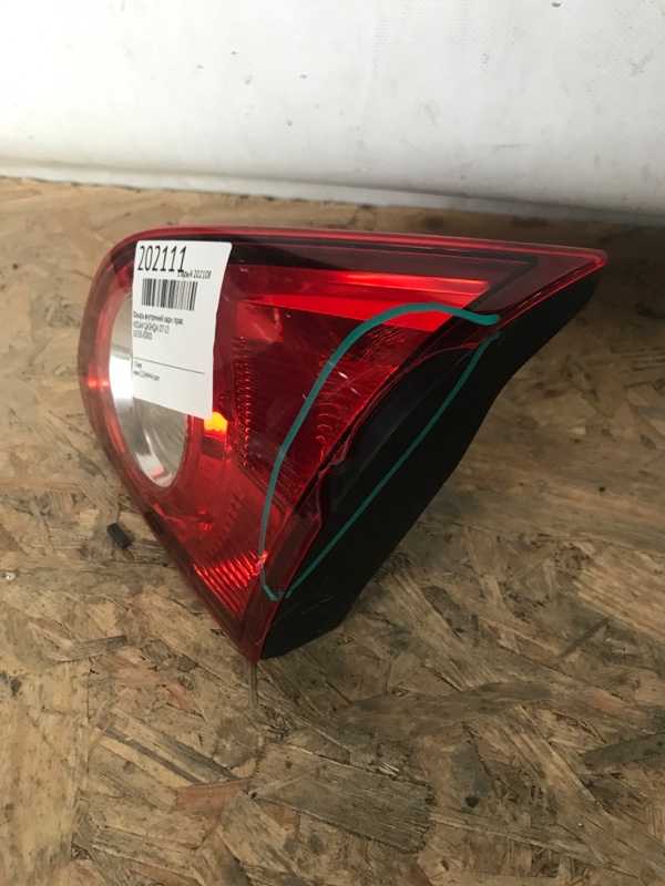 Фонарь внутренний задний правый NISSAN QASHQAI 07-14