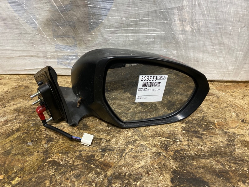 Зеркало правое SUZUKI KIZASHI 09-14 2011 Седан 2.4 84701-57L50-ZMV Б/У