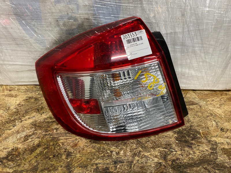 Фонарь наружный левый SUZUKI SX4 06-13 2008 Седан J20A 35670-80J50 Б/У