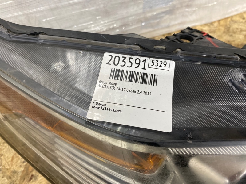 Фара правая TLX 14-17 2015 Седан 2.4