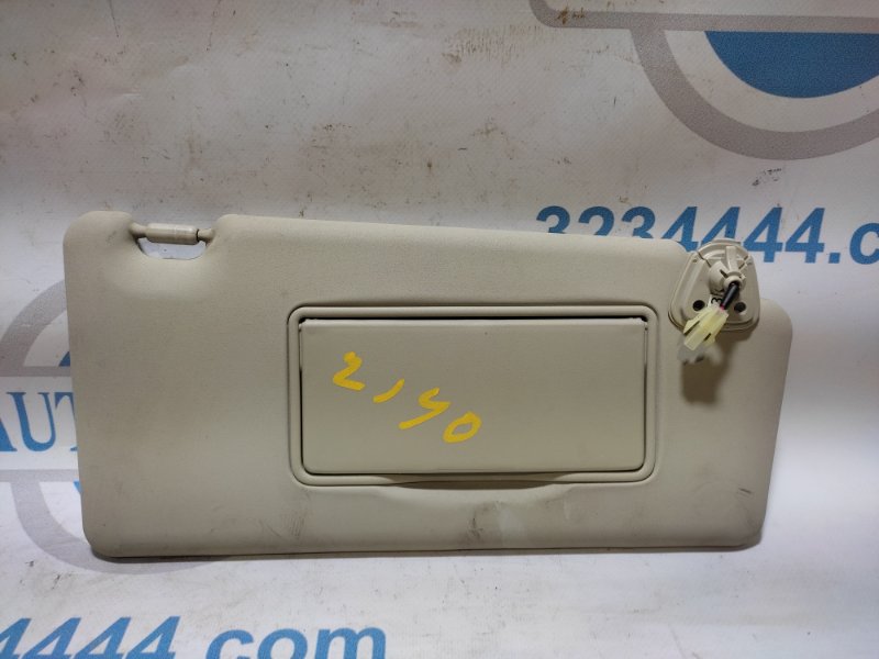 Козырек солнцезащитный правый NISSAN ROGUE 08-15 2011 2.5 QR25DE 96400-JM02A Б/У