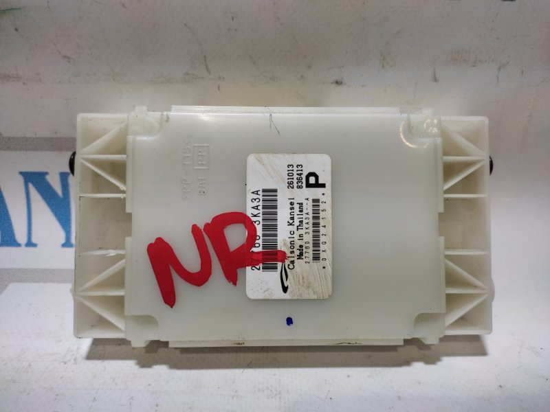 Запчасть блок управления печкой NISSAN PATHFINDER R52 12-21 2014 3.5L 6 27760-3KA3A Б/У Блок управления печкой NISSAN PATHFINDER R52 12-21 2014 3.5L 6 27760-3KA3A Б/У