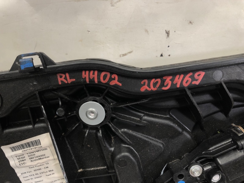 Стеклоподъемник задний левый SONATA YF 10-14 2013 2.4L 4