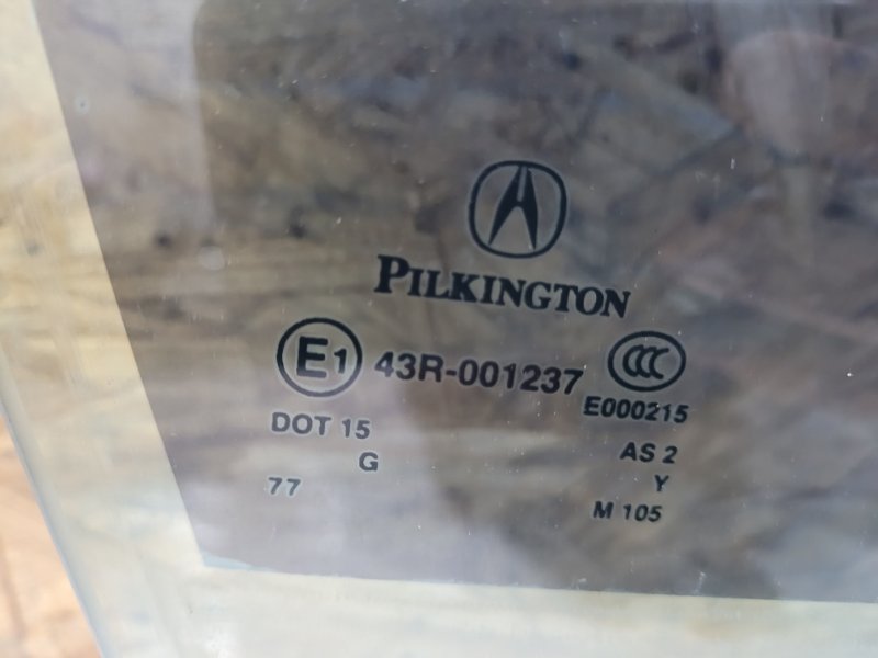 Стекло двери переднее правое ACURA TLX 14-17 Седан 2.4