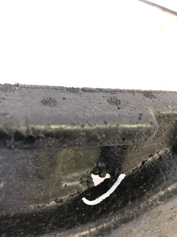 Наполнитель бампера задний FORTE YD 12- 2015 YD 1.8 G4NB