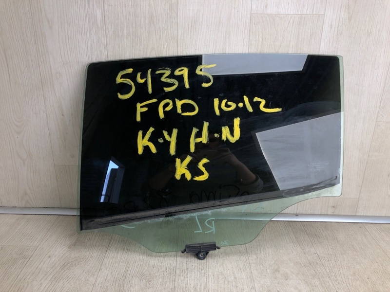 Стекло двери заднее левое KIA OPTIMA TF 11-16 2011 TF 2.4 G4KJ 83411-2T010 Б/У