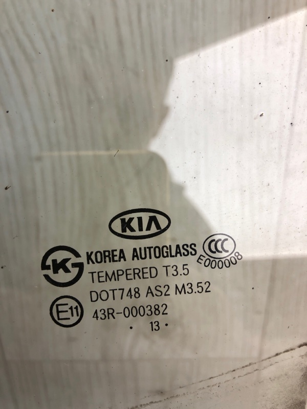 Стекло двери заднее левое OPTIMA TF 11-16 -14 2010-2013 TF Стекло двери заднее левое OPTIMA TF 11-16 -14 2010-2013 TF