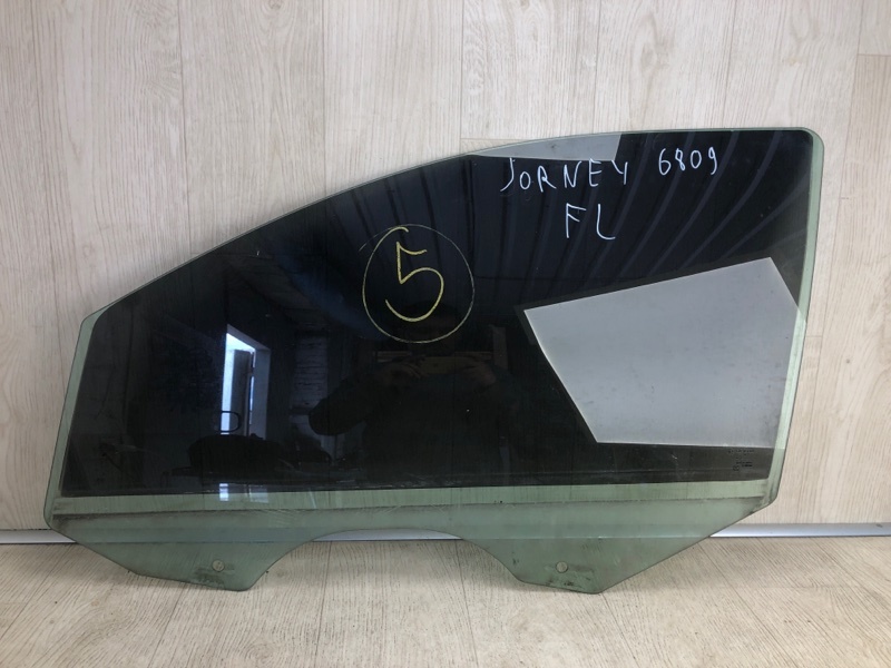 Стекло двери переднее левое DODGE JOURNEY 08-20 2011 JC 3.6 ERB 5076887AC Б/У