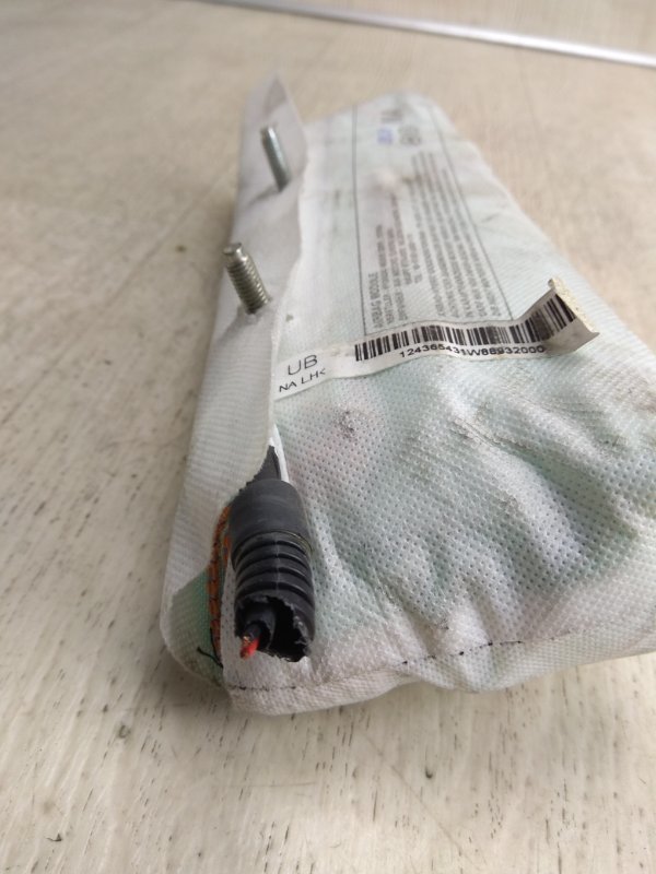 Подушка безопасности в сиденье левая RIO UB 2011-2017