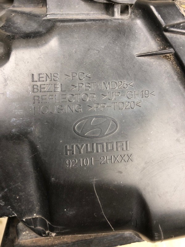 Фара левая ELANTRA HD 06-11 2007 HD 2.0 G4GC